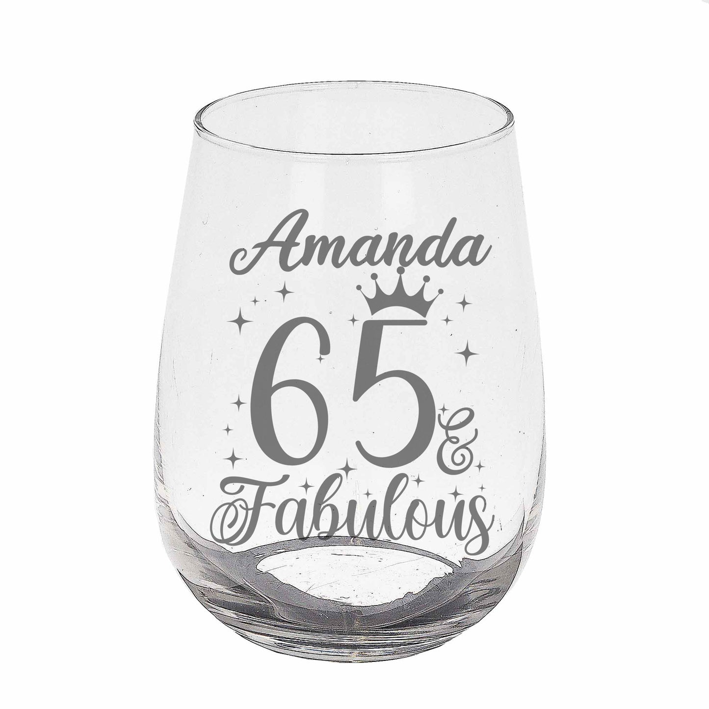 Stemless Gin Glass
