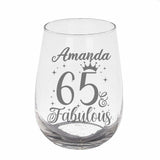 Stemless Gin Glass