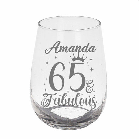 Stemless Gin Glass