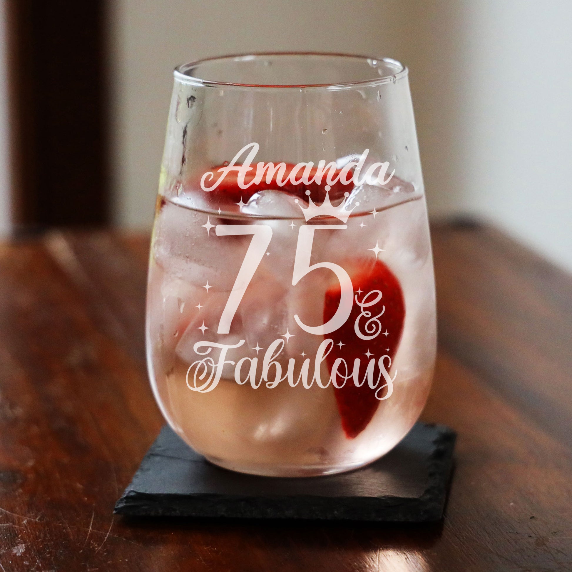 Stemless Gin Glass