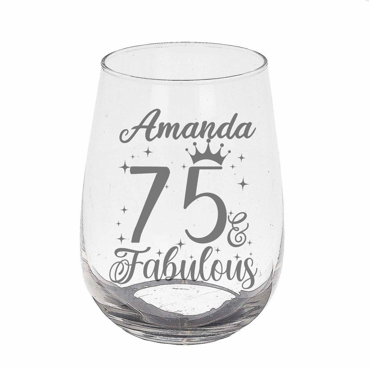 Stemless Gin Glass