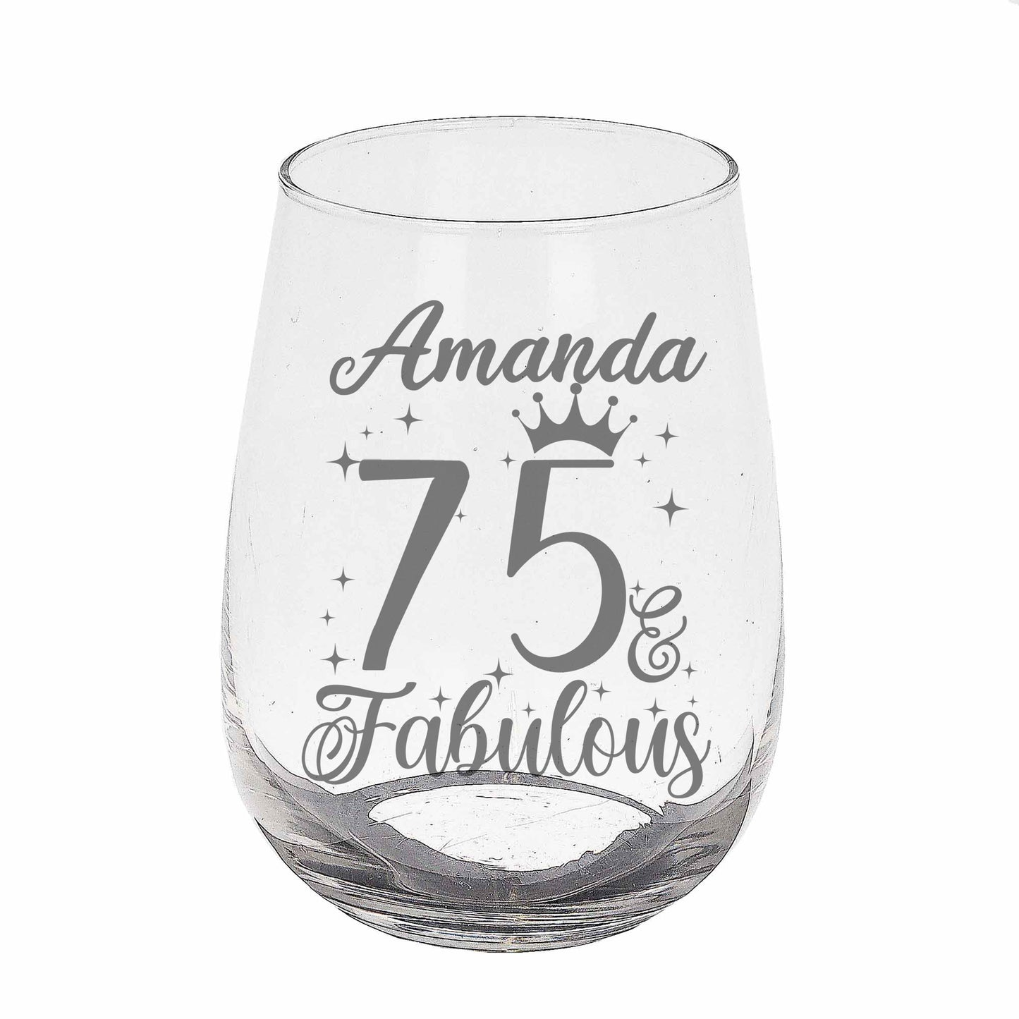 Stemless Gin Glass