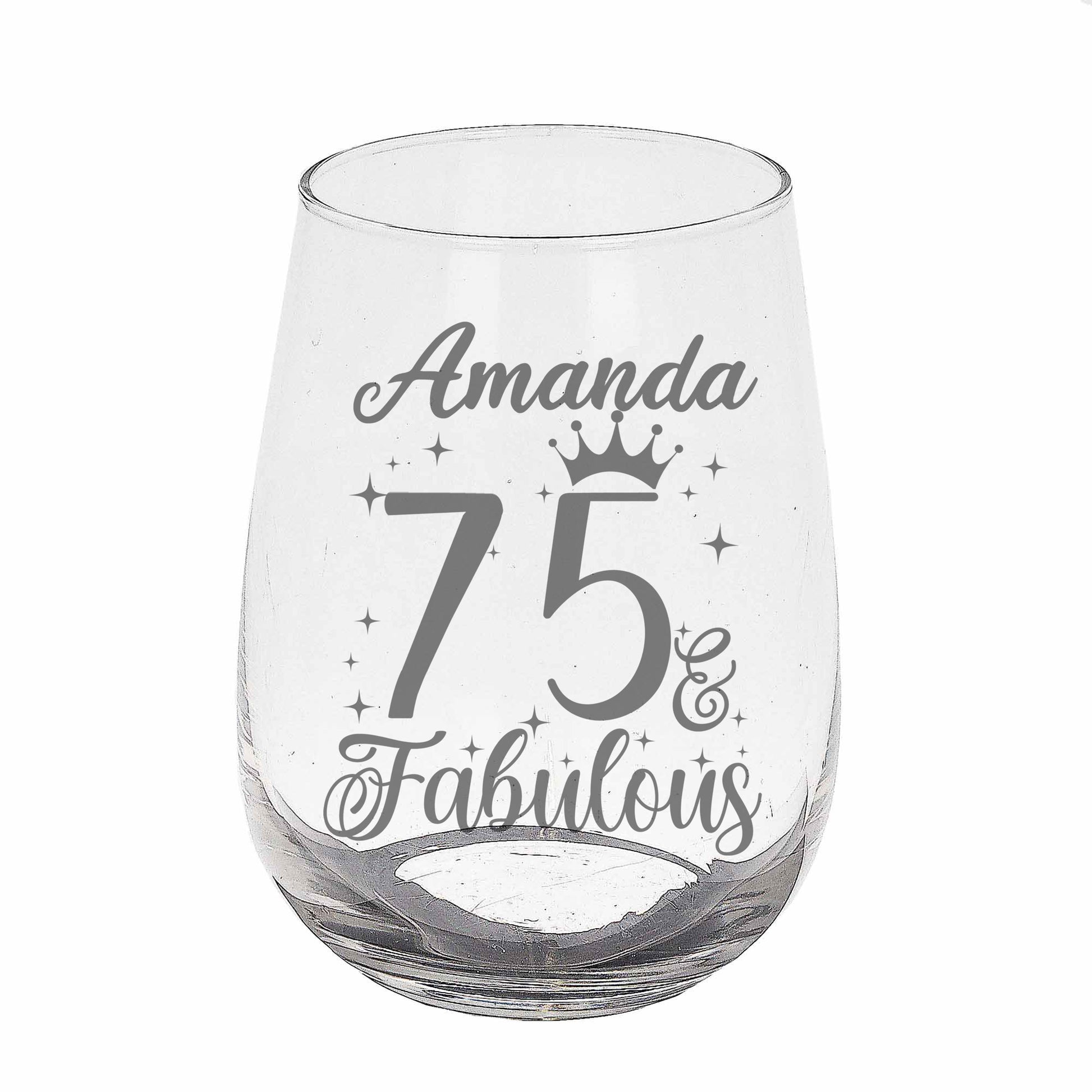 Stemless Gin Glass