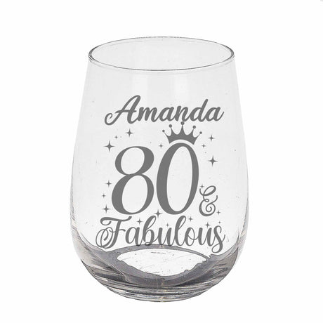 Stemless Gin Glass