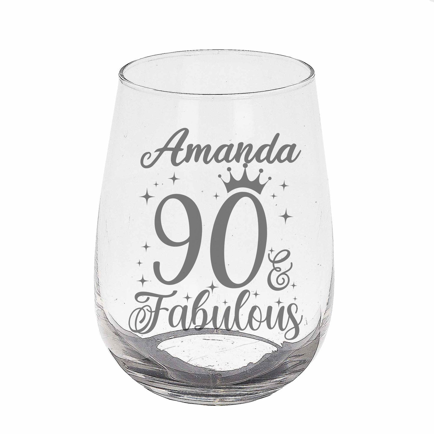Stemless Gin Glass