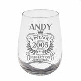 Stemless Gin Glass