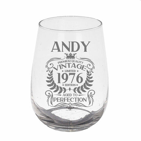 Stemless Gin Glass