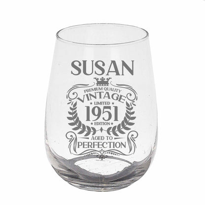 Stemless Gin Glass
