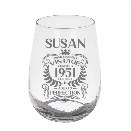 Stemless Gin Glass