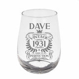 Stemless Gin Glass