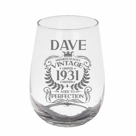 Stemless Gin Glass