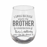 Stemless Gin Glass