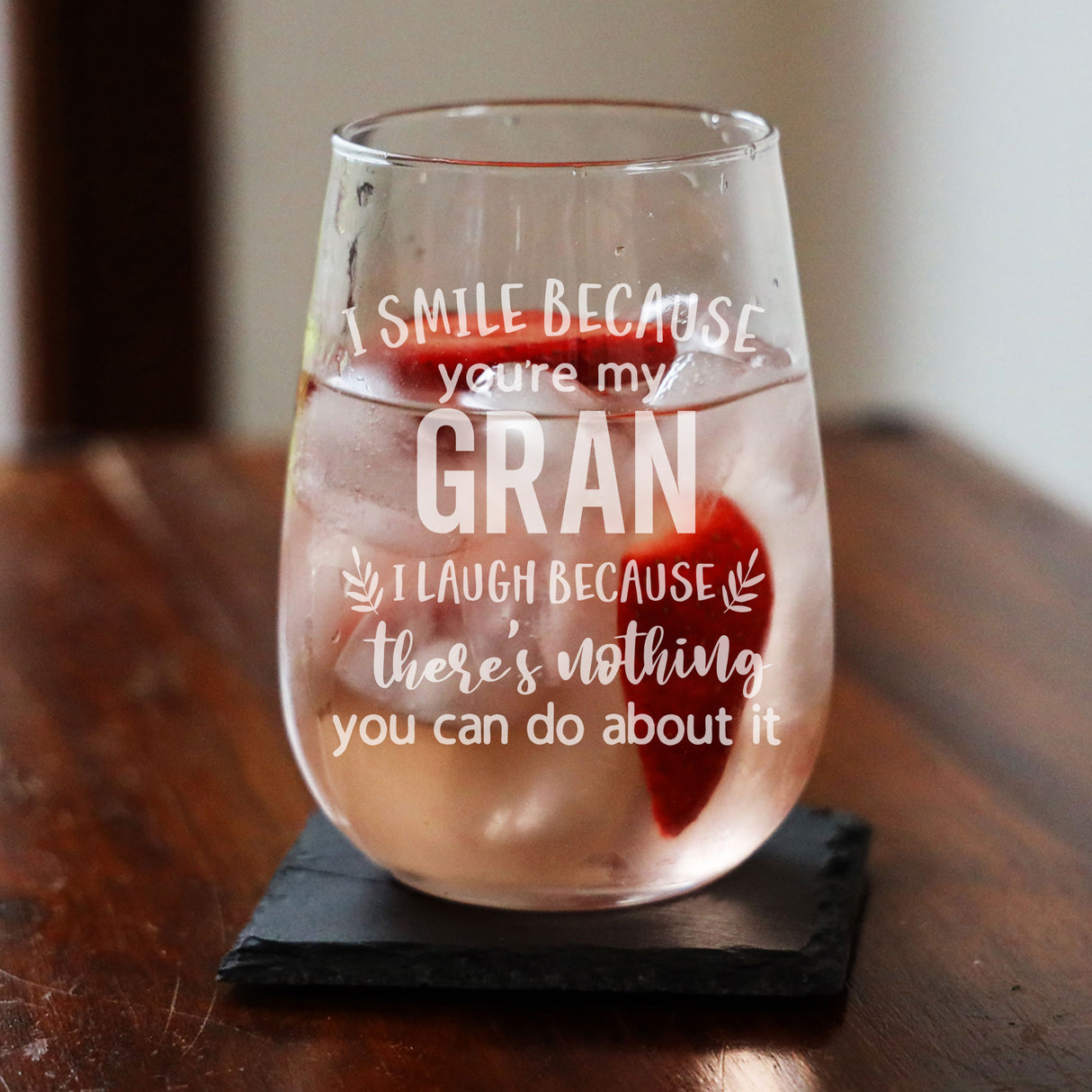Stemless Gin Glass