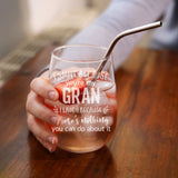 Stemless Gin Glass