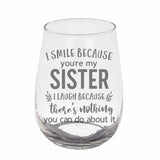 Stemless Gin Glass
