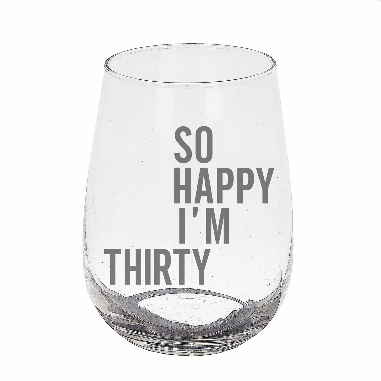Stemless Gin Glass