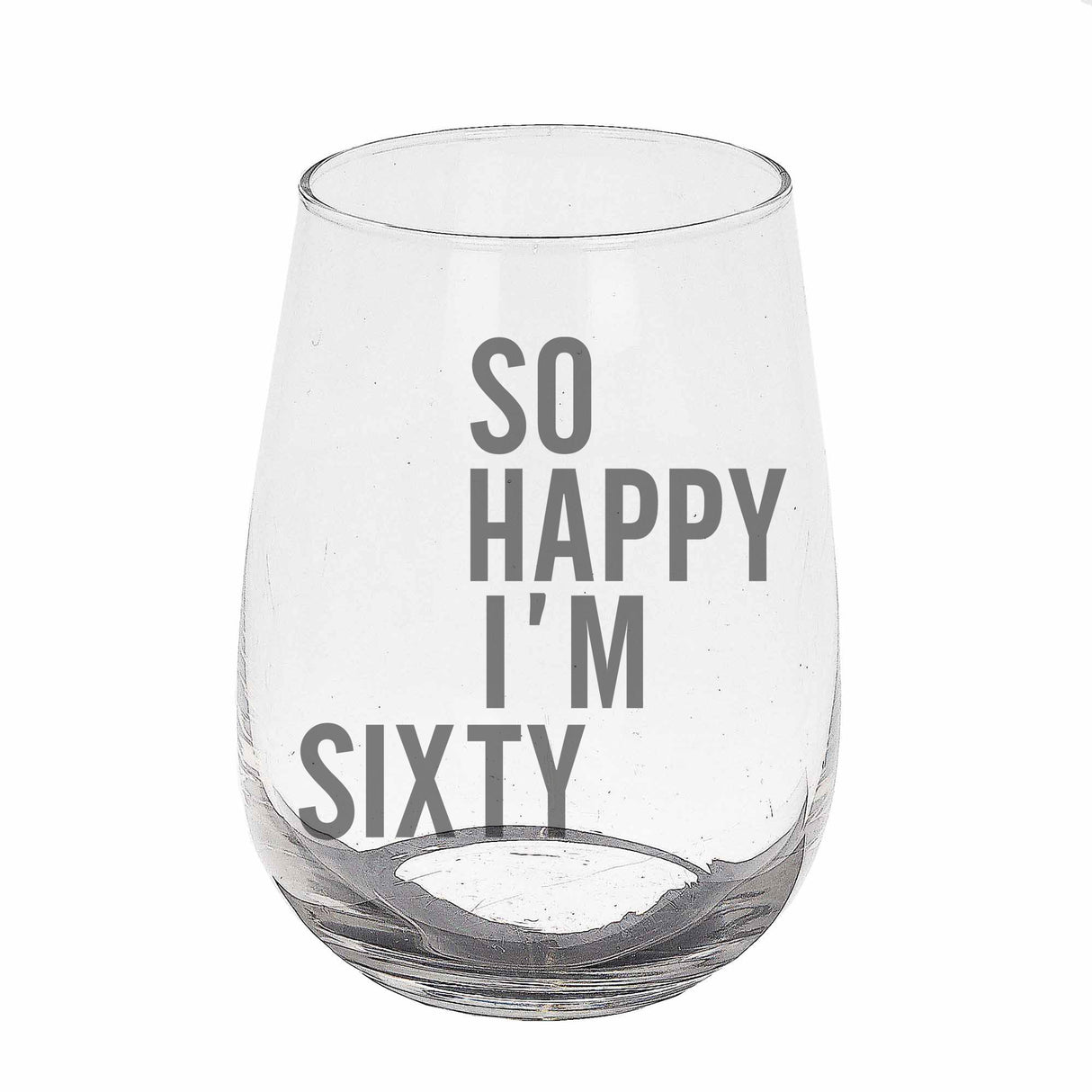 Stemless Gin Glass