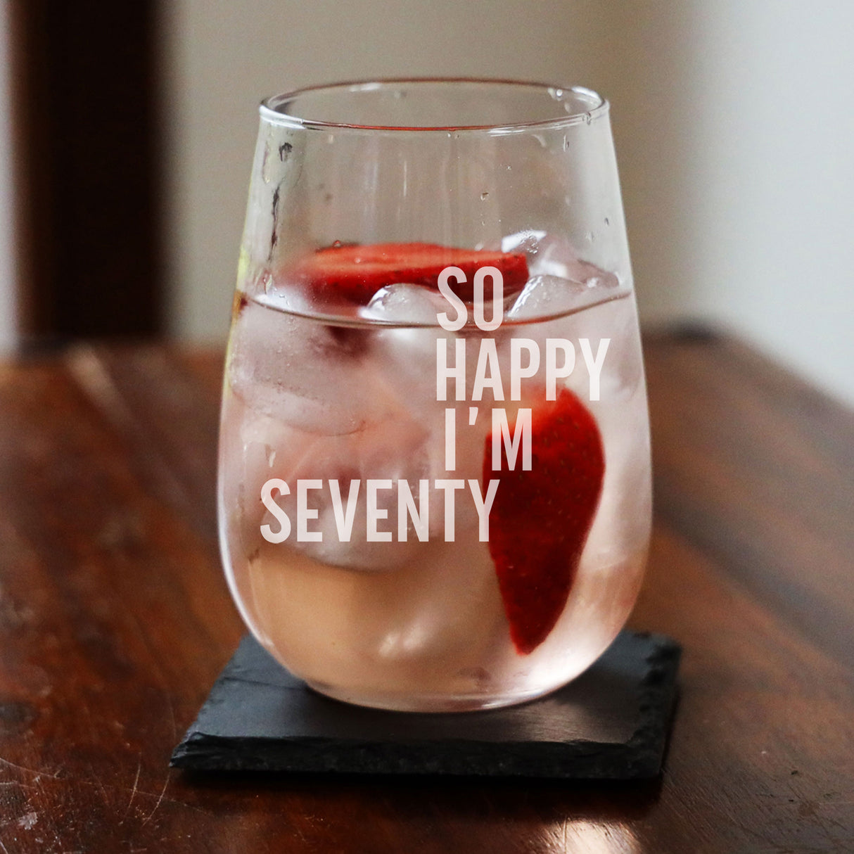 Stemless Gin Glass