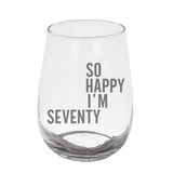 Stemless Gin Glass