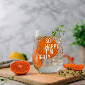 Stemless Gin Glass