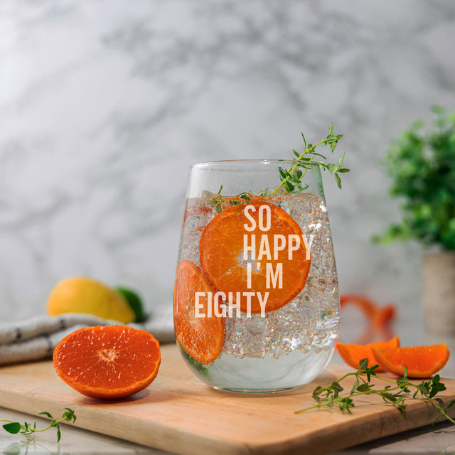 Stemless Gin Glass