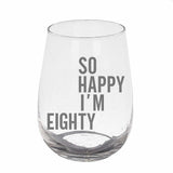 Stemless Gin Glass