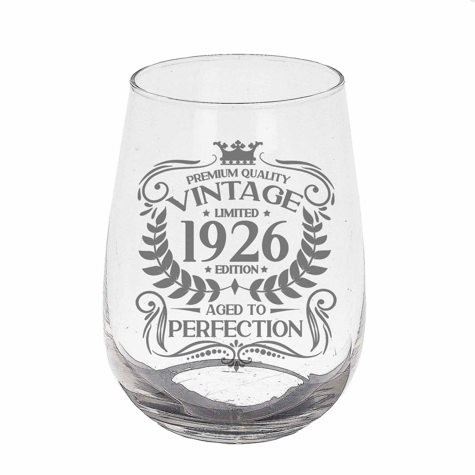 Stemless Gin Glass