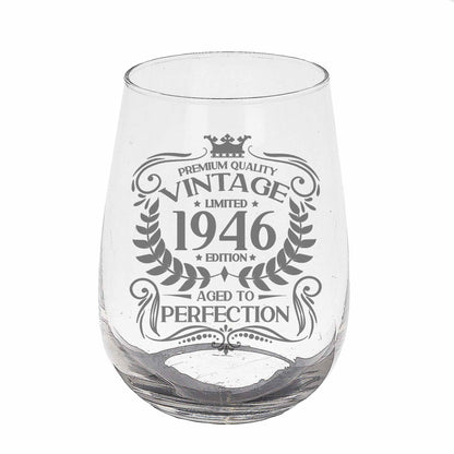 Stemless Gin Glass