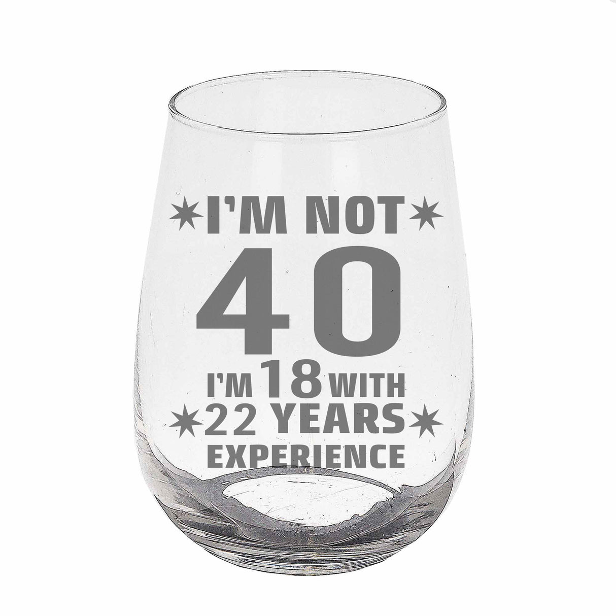 Stemless Gin Glass