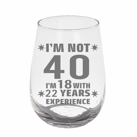 Stemless Gin Glass