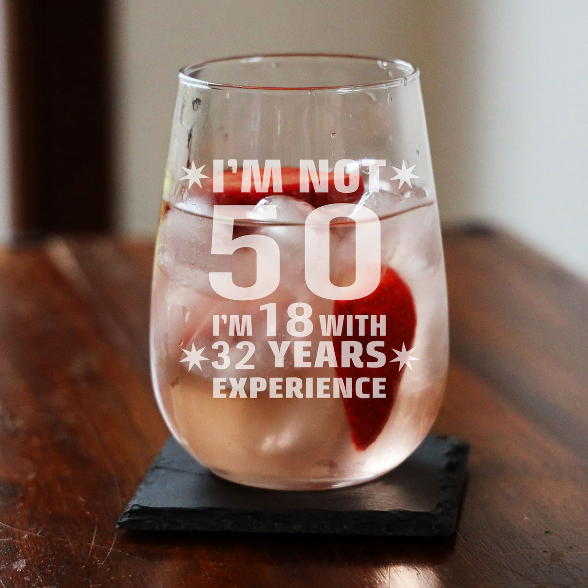 Stemless Gin Glass