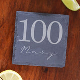 Square Slate Coaster