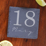Square Slate Coaster
