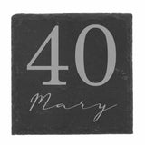 Square Slate Coaster