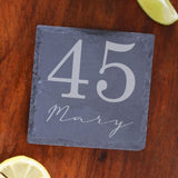 Square Slate Coaster