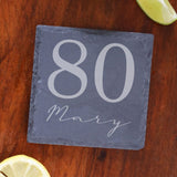 Square Slate Coaster