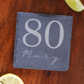 Square Slate Coaster