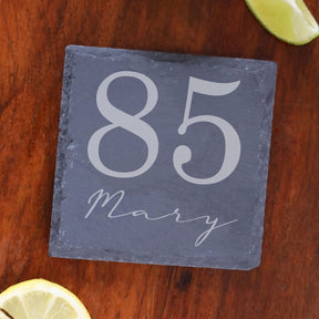 Square Slate Coaster