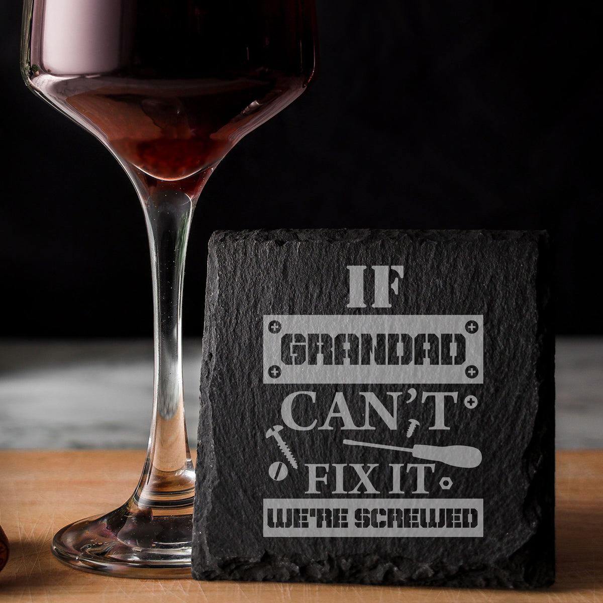 Square Slate Coaster