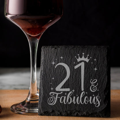 Square Slate Coaster