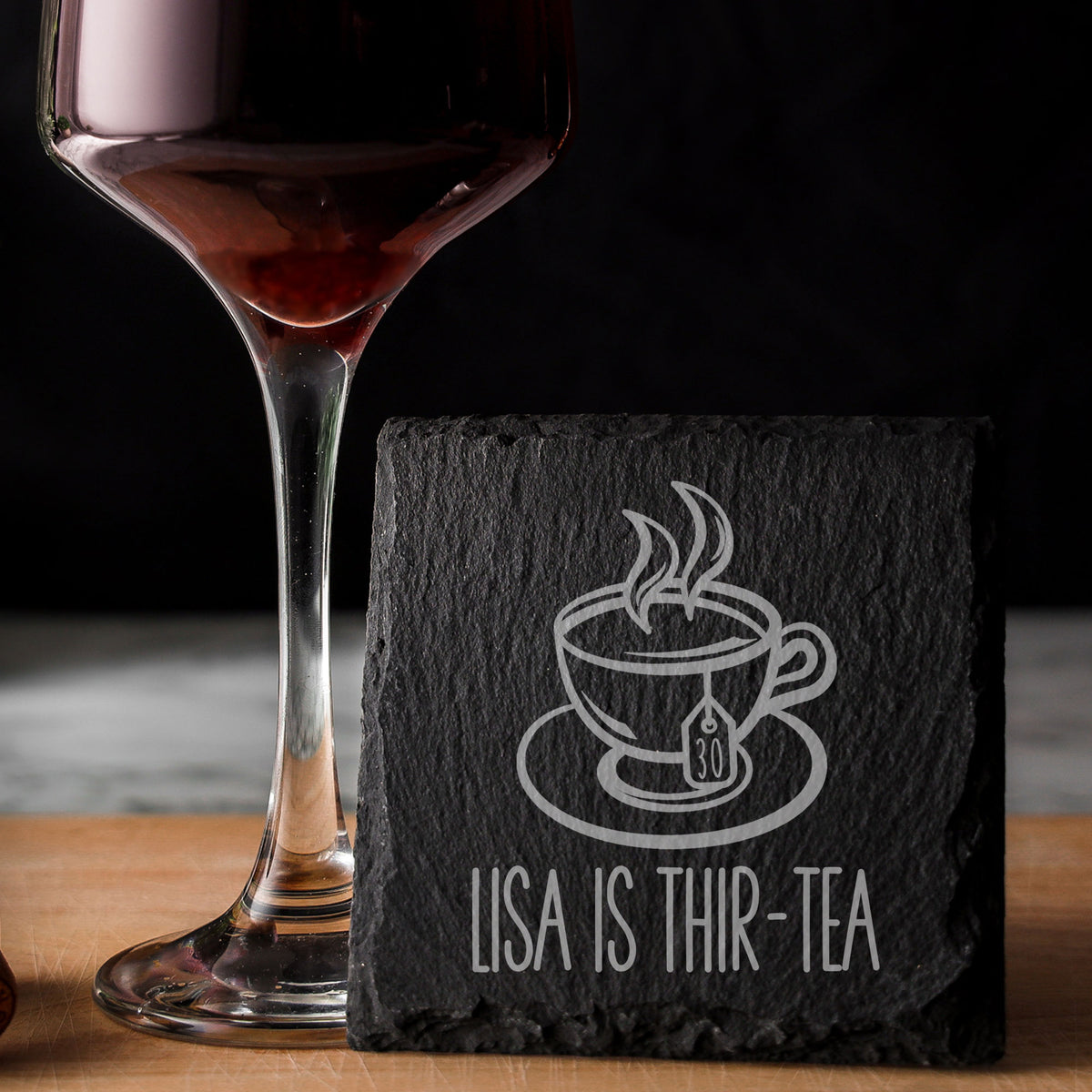 Square Slate Coaster