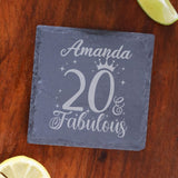 Square Slate Coaster