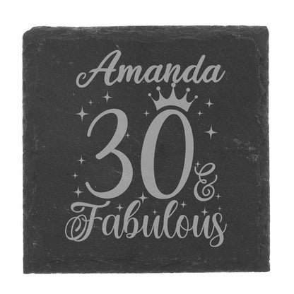 Square Slate Coaster