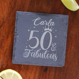 Square Slate Coaster