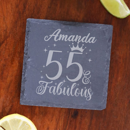 Square Slate Coaster