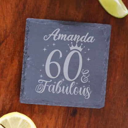Square Slate Coaster