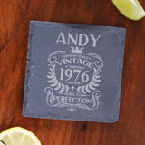 Square Slate Coaster