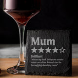 Review Personalised Engraved Slate Coaster Birthday Gift