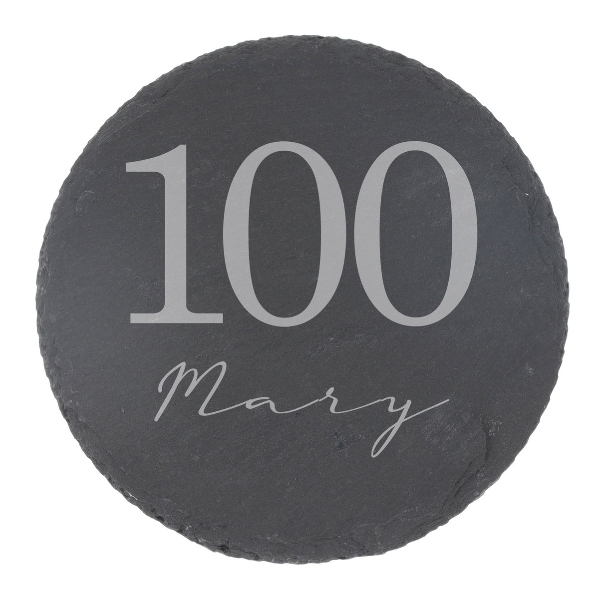 Round Slate Coaster