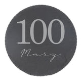 Round Slate Coaster